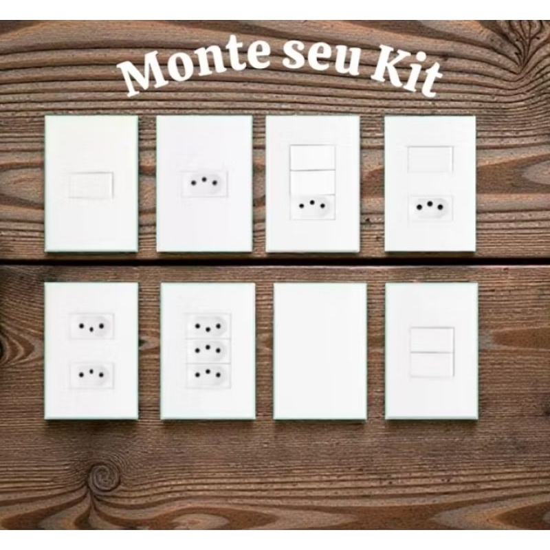 Monte sua Tomada, Interruptor, Tomada 10a E 20a, T