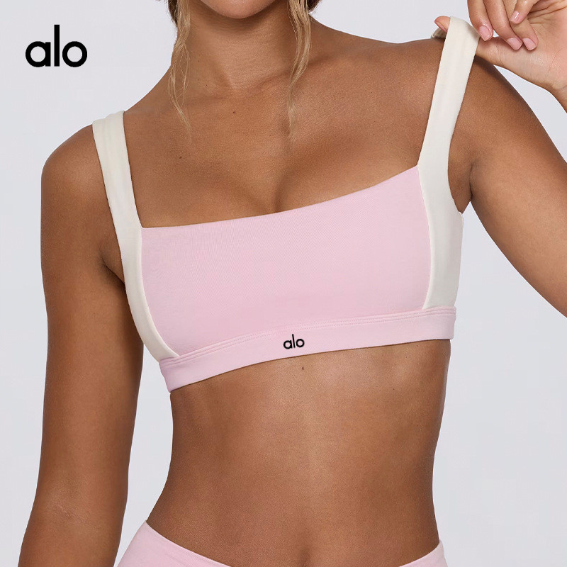 Alo Running Fitness Shorts Halter Sports Cueca Sut