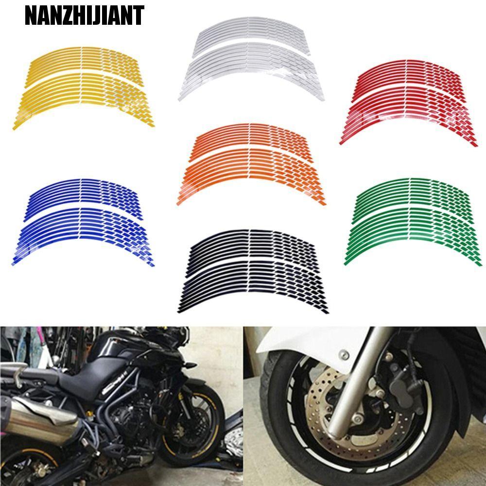 NANZHIJIANT 18  Adesivos Para Rodas De Motocicleta