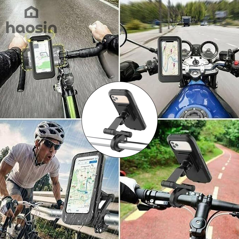Suporte Celular Moto Bike À Prova Dágua 360° An
