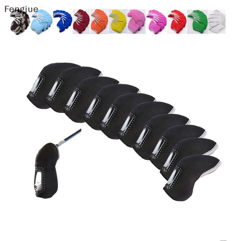 Fengjue 10 Pçs/set Bordado Número Golf Iron Cove