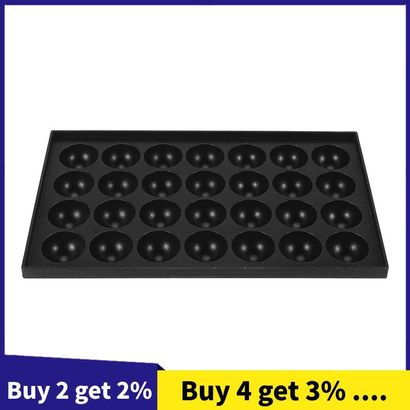 28 Furos 4cm Takoyaki Placa Quente Antiaderente Co