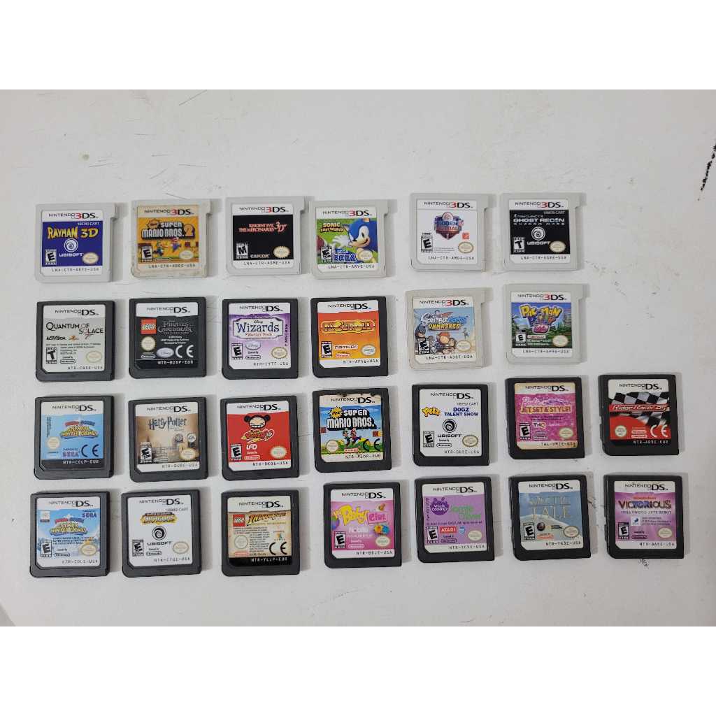 Jogos Nintendo 3DS E  DS Sem Caixa Usados
