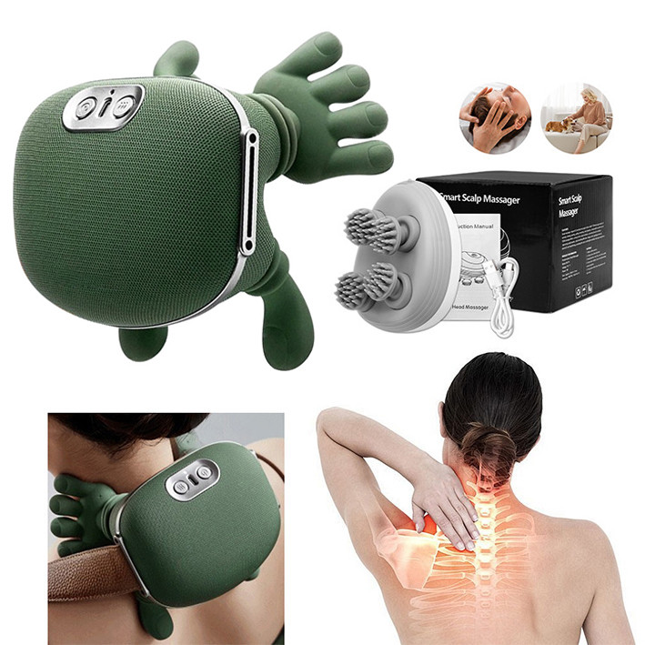 2 Em 1 Pescoço Costas Massagem Biônica Ombro Tra