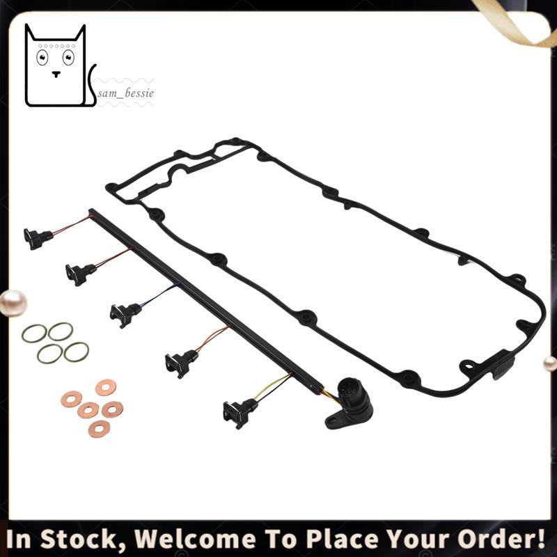 Chicote Do Injetor AMR6103 E Junta Oscilante Para 