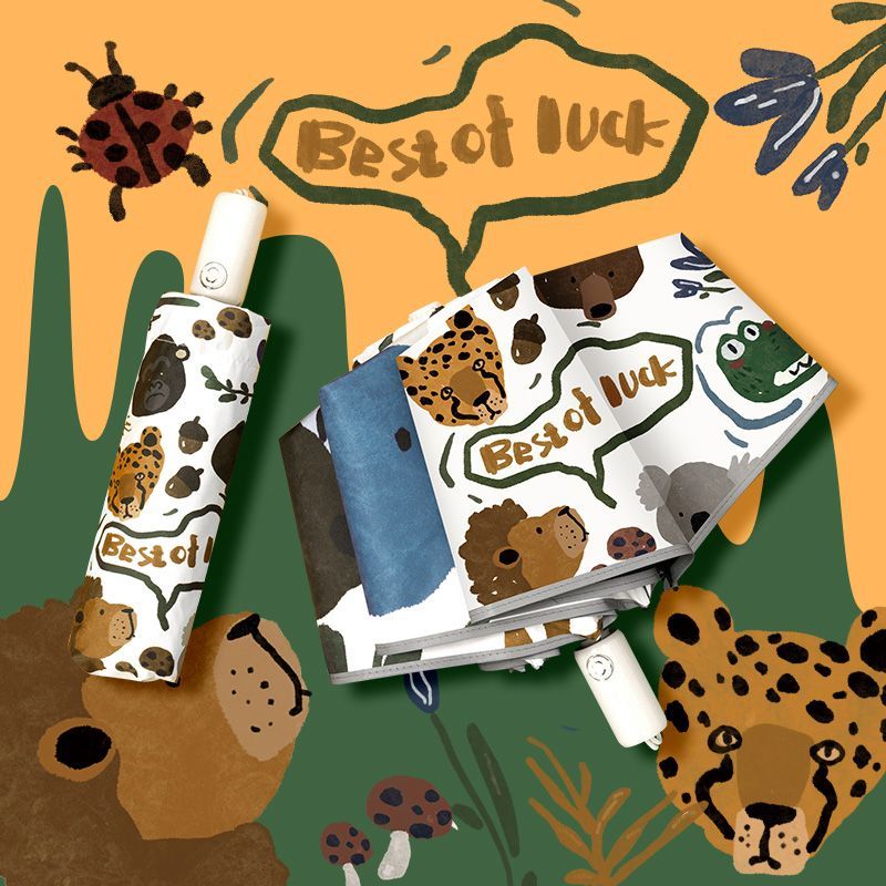 [3961 Coleção Pessoas] Guarda-chuva Seguro para 