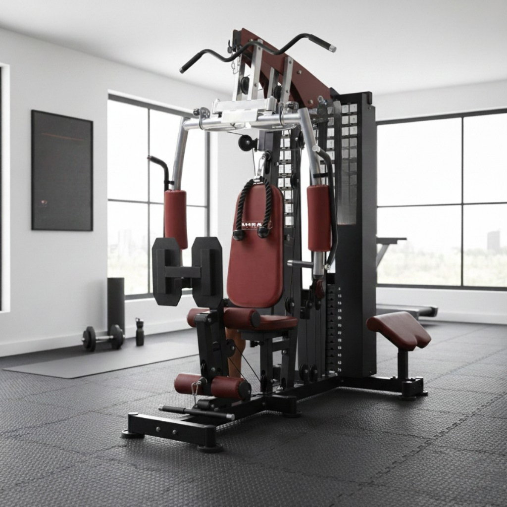 Estação de Musculação Prime 72kg com Leg Press