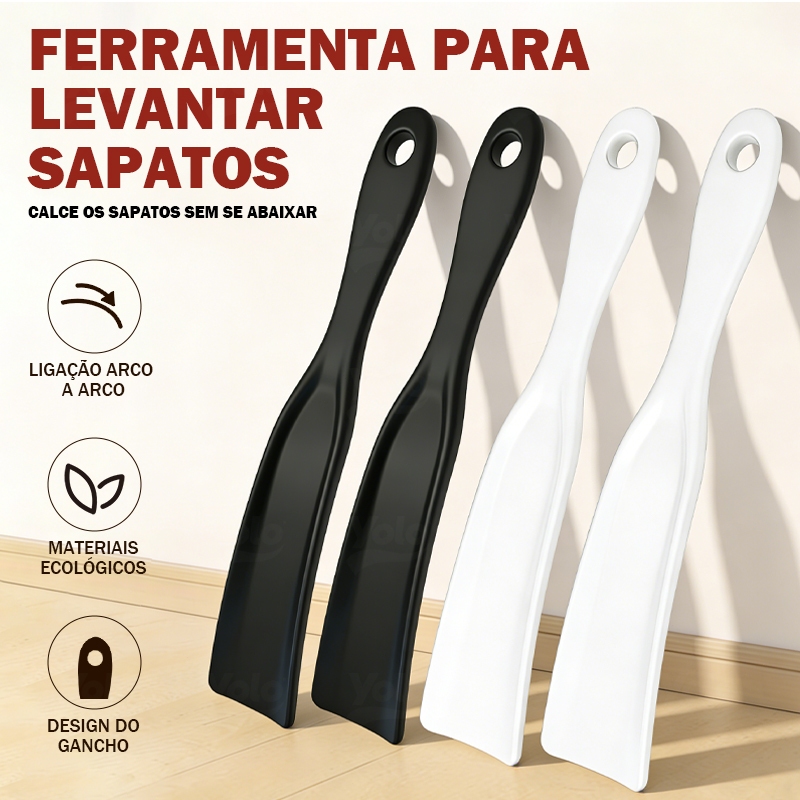 Kit 2 Calçadeiras Para Sapatos E Tênis Em Geral 