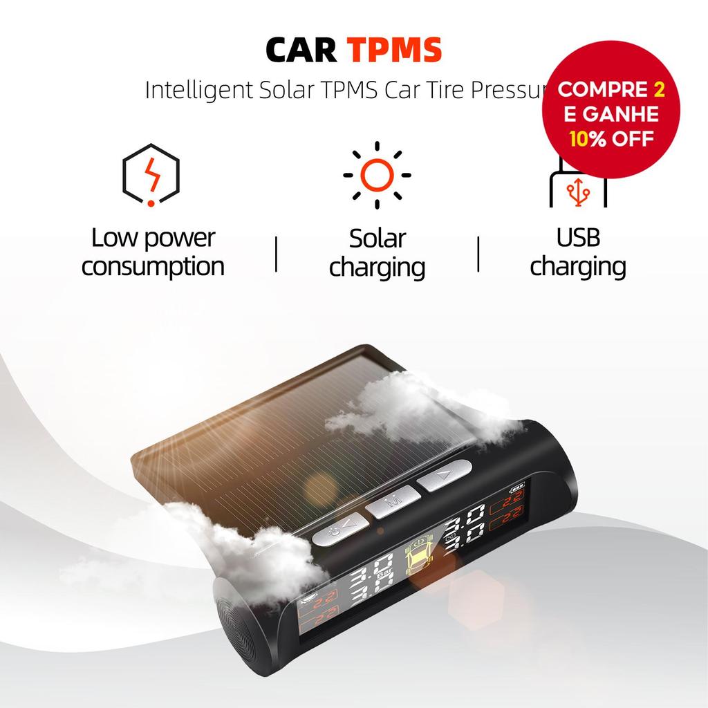 Sistema de Monitoramento de Pressão de Pneus para