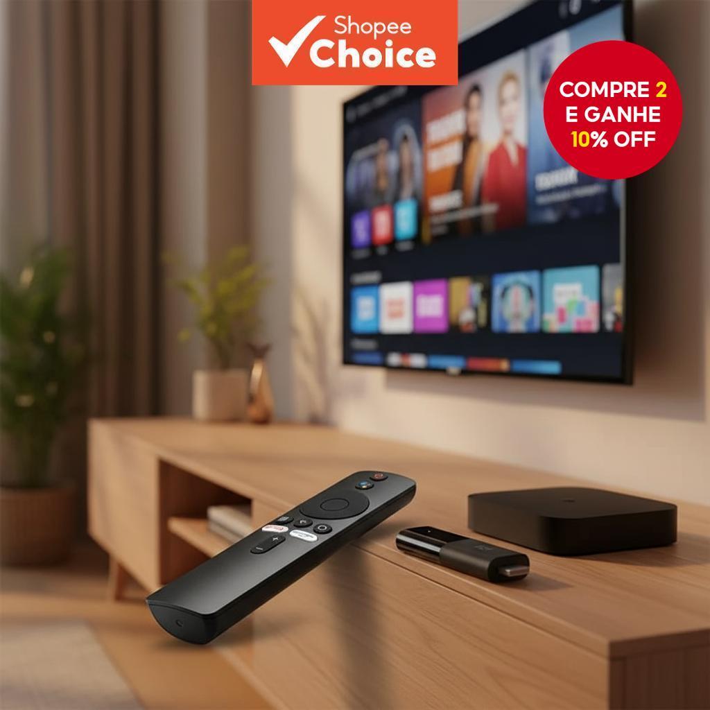 Xiaomi Mi TV Stick/Mi Box 4S 4K Controle Remoto de