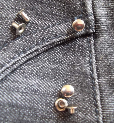 100 rebites numero 2 cabeça 7,5mm   – 50 UN