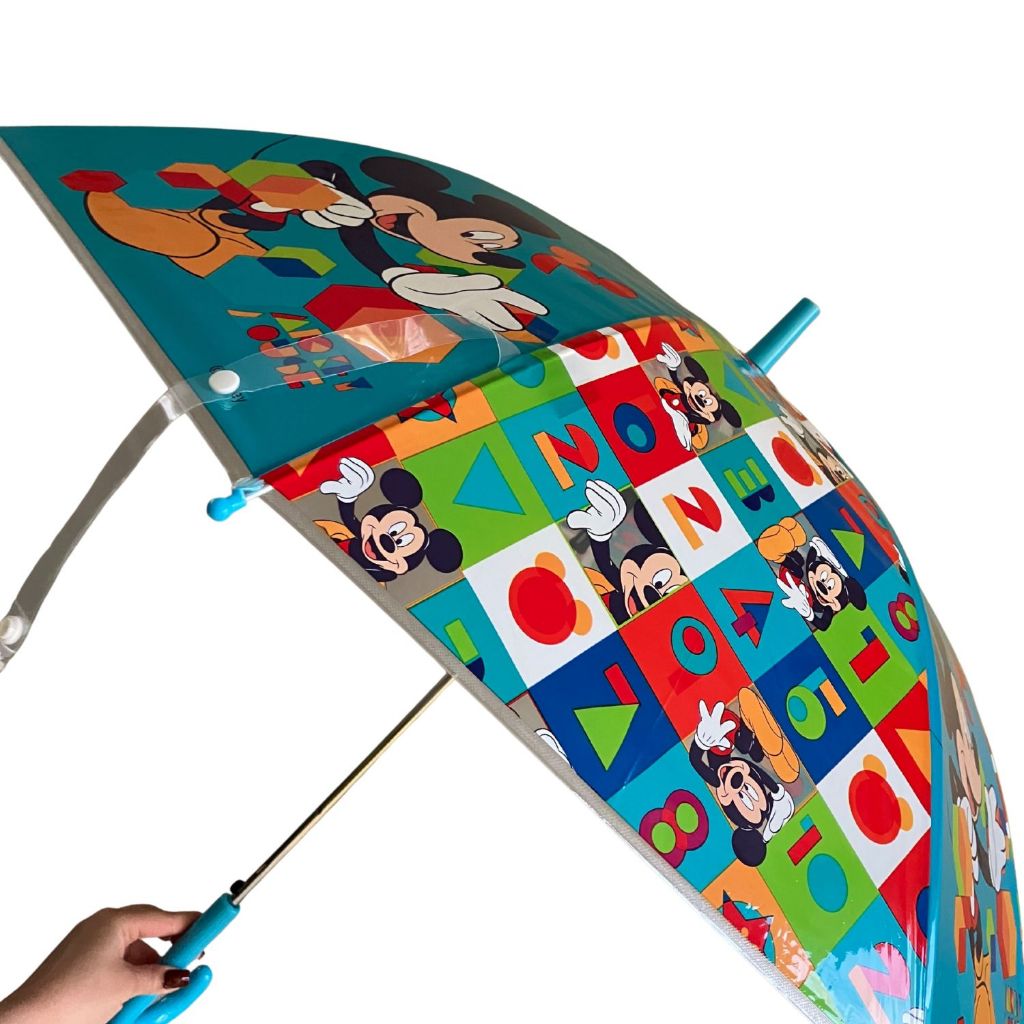 Guarda Chuva infantil Criança Mickey Disney Escol