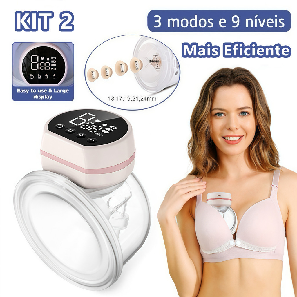 Bomba de tira leite elétrica portátil para leite