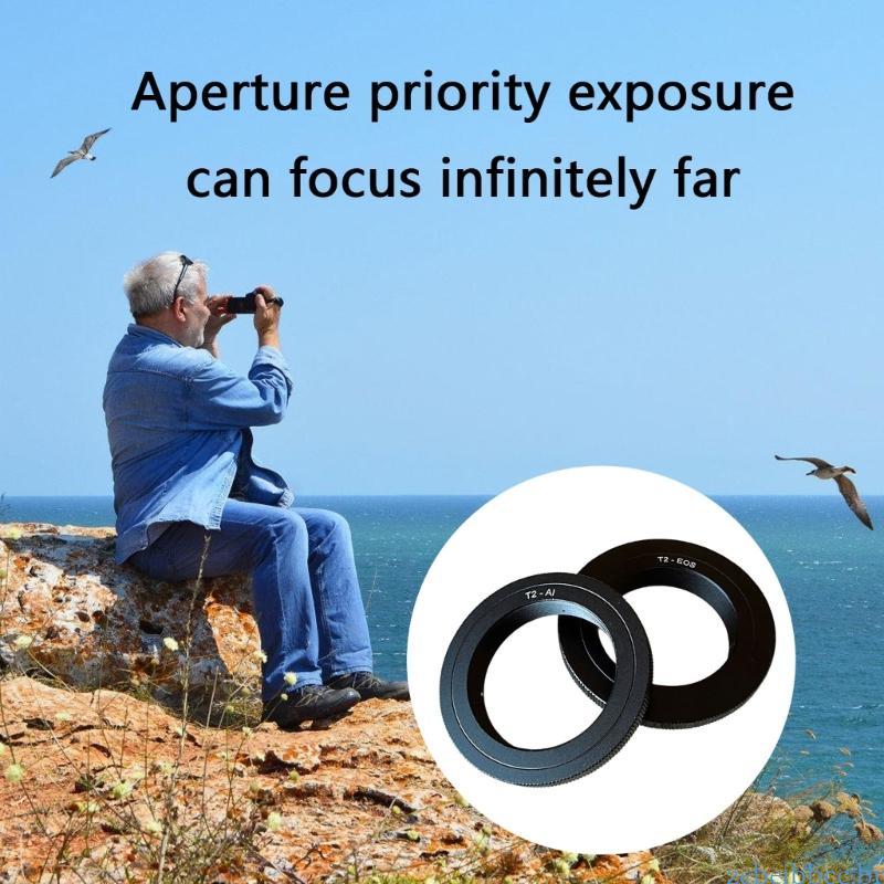 Adaptador Lente zebeibbcbr T2 Compatível Câmera 