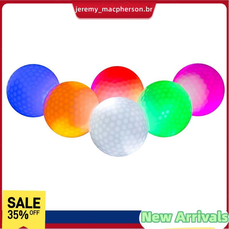 6 Pçs Golfe LED Bola Iluminar Bolas De Fluorescen