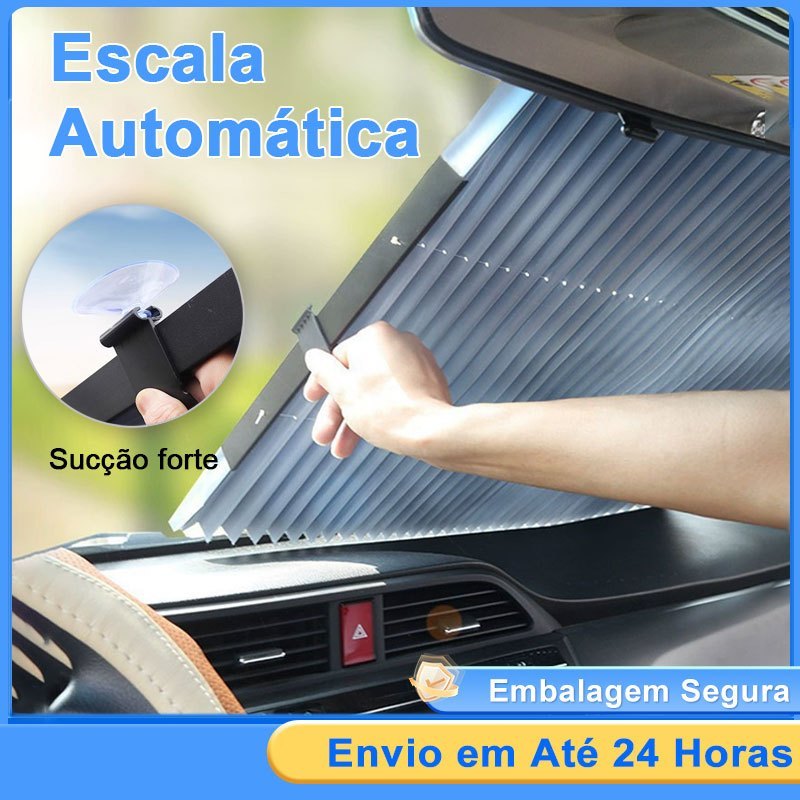 Protetor Solar Carro Parabrisa Quebra Sol Painel T