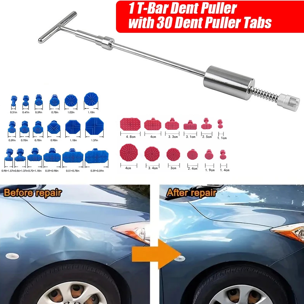 Kit de Reparo de Amassados em Carro com Ferramenta