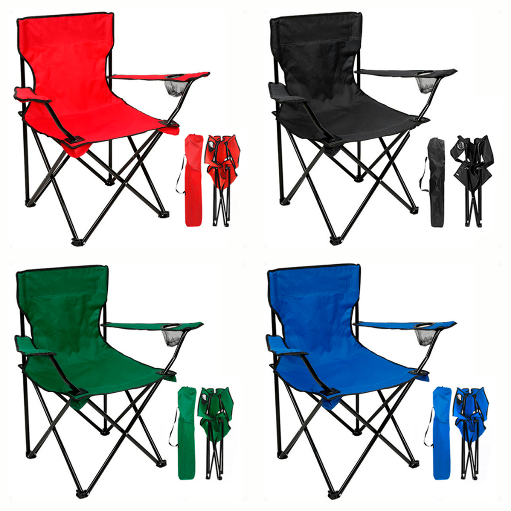 Cadeira de Camping Acampamento Dobrável Portátil