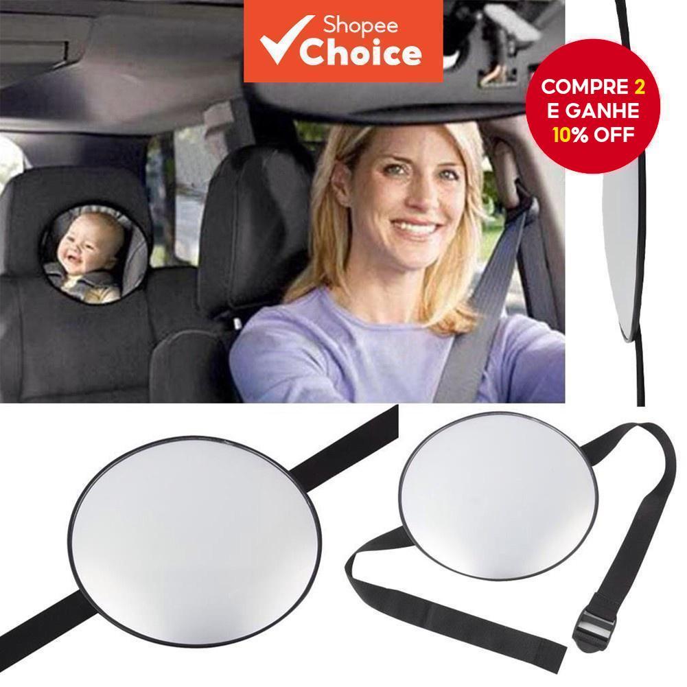 Vista de Segurança do Carro Espelho do Banco Tras
