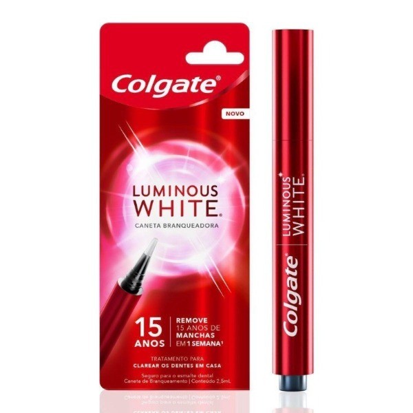 Tela De Navegador Colgate Luminosa Branca 2.5 ml
