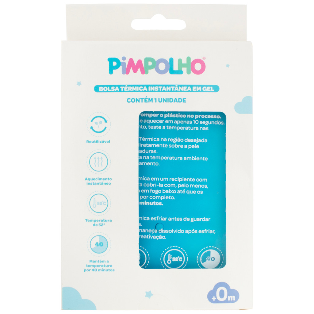 Bolsa Térmica em Gel Aquecimento Instântanea Cli