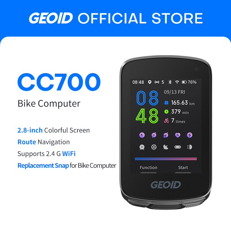 GEOID CC700 GPS Bicicleta Computador 2.8 Polegadas