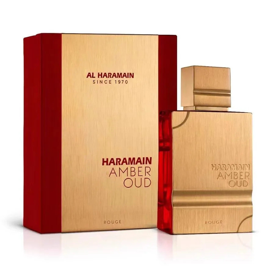 Perfumes Amber Oud Rouge Fragrância 120ml Al Hara