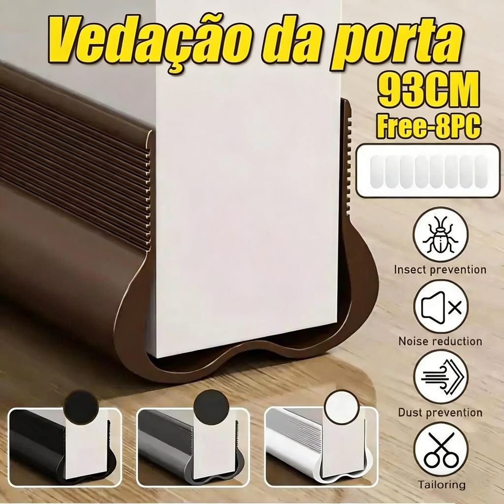 93cm Faixa Inferior Da Porta De PVC Flexível De I