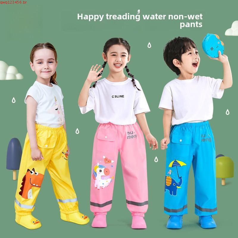 Crianças Calças de chuva Calças de chuva Menina