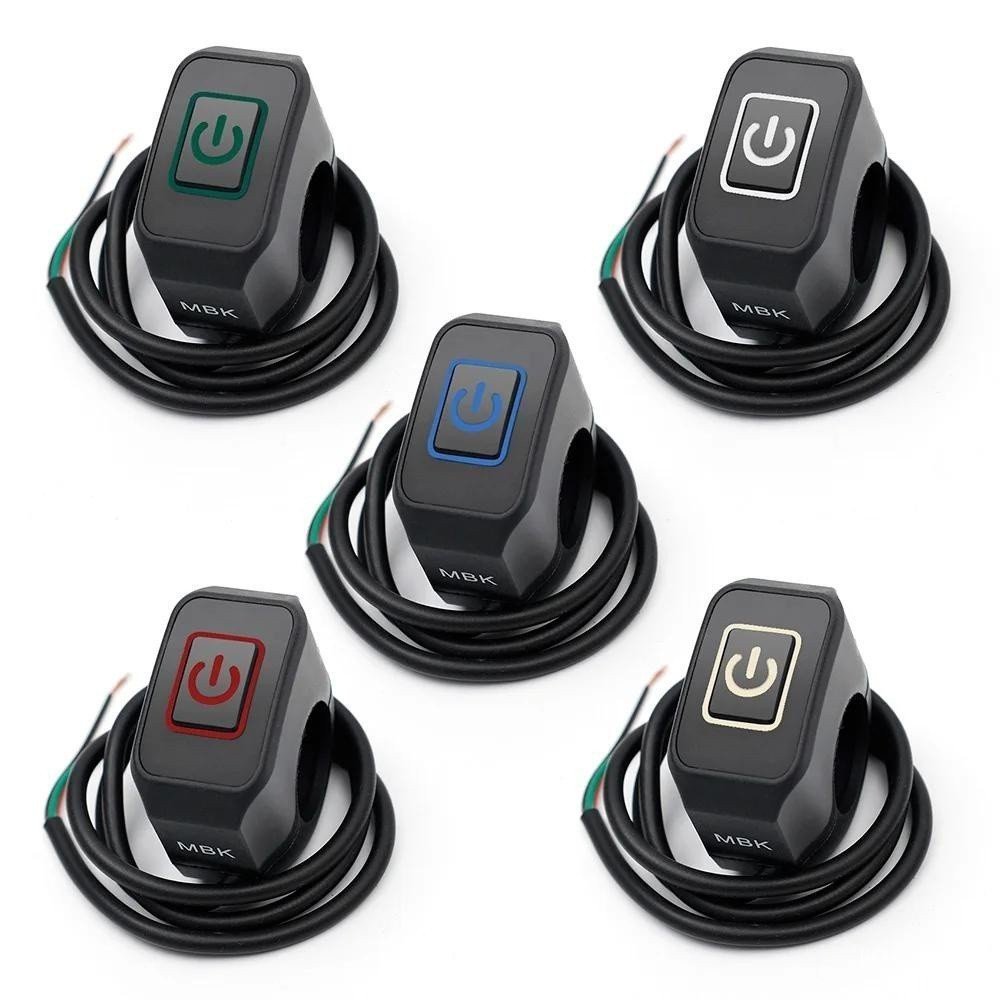 1pcs Interruptor Modificado Da Motocicleta Botão 