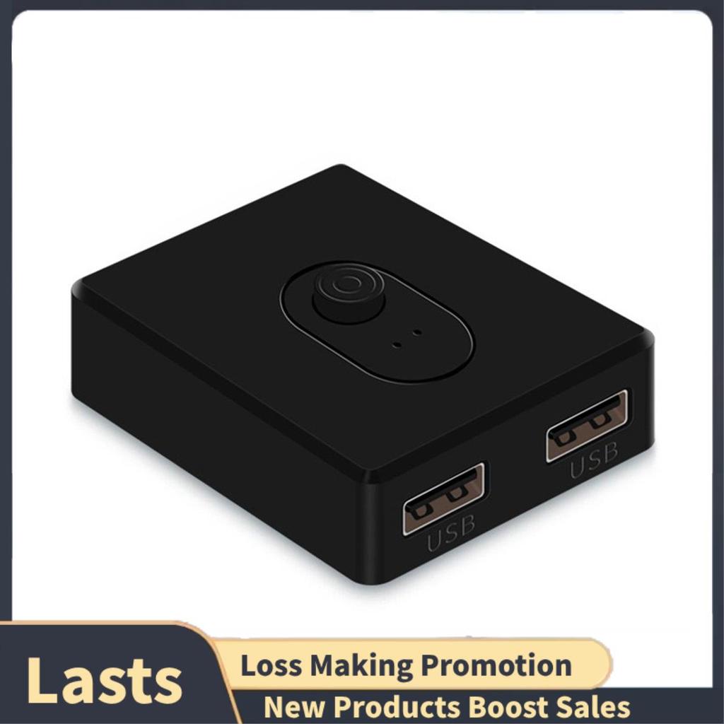 USB 3.0 KVM Switch 1X2/2X1 Switcher Para Laptop Co