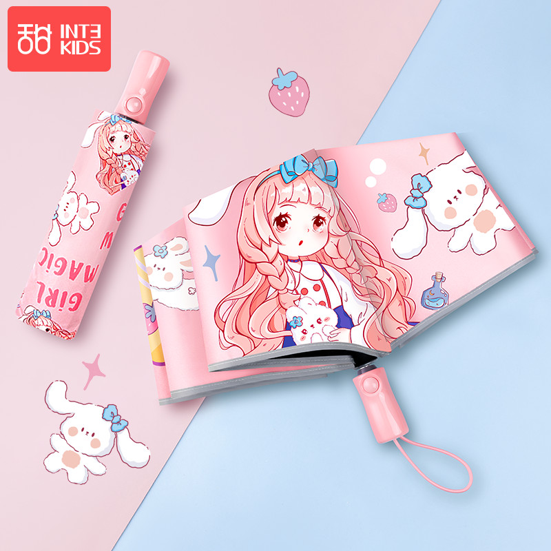 Guarda-chuva infantil segurança Anti-rebote menin