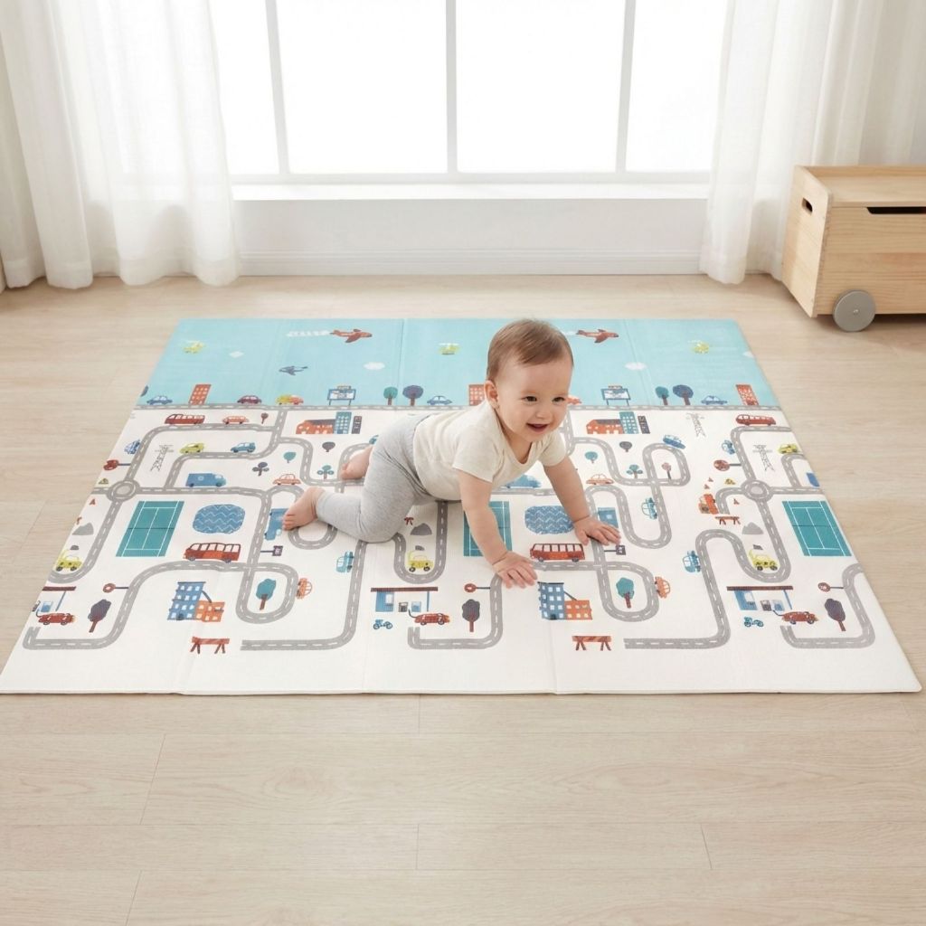 Tapete Infantil Emborrachado Tatame de Atividades 