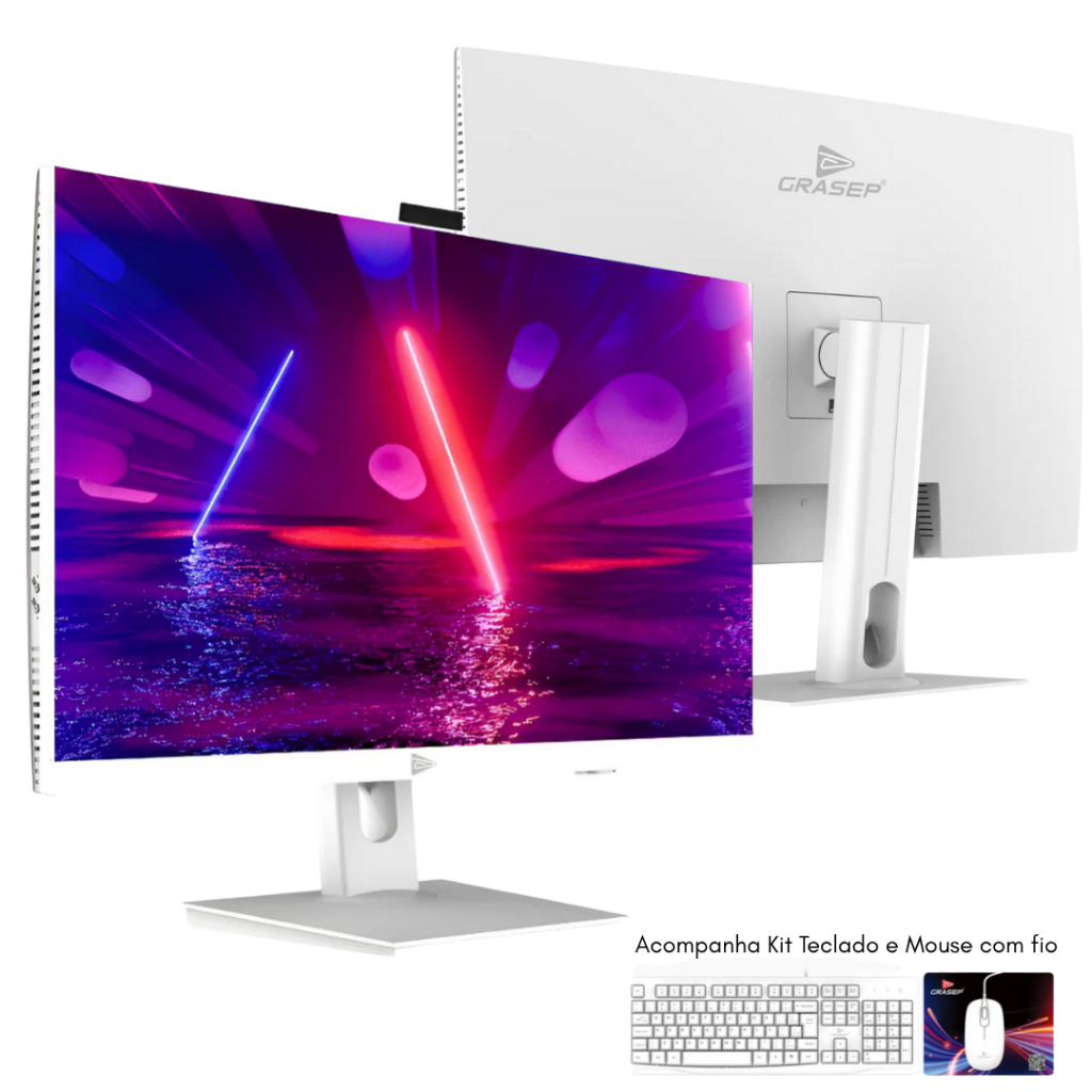 Computador All in One 23.8 Full HD i5 16GB SSD 256