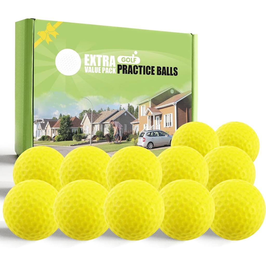 Bolas de prática de golfe FINGER TEN, mais peso, 