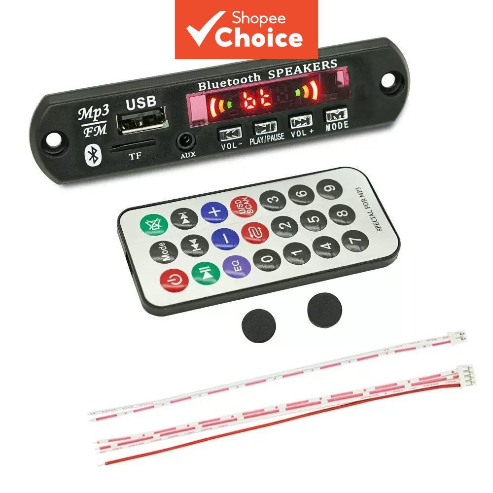 Placa Decodificadora de MP3 Bluetooth Sem Fio DC 5