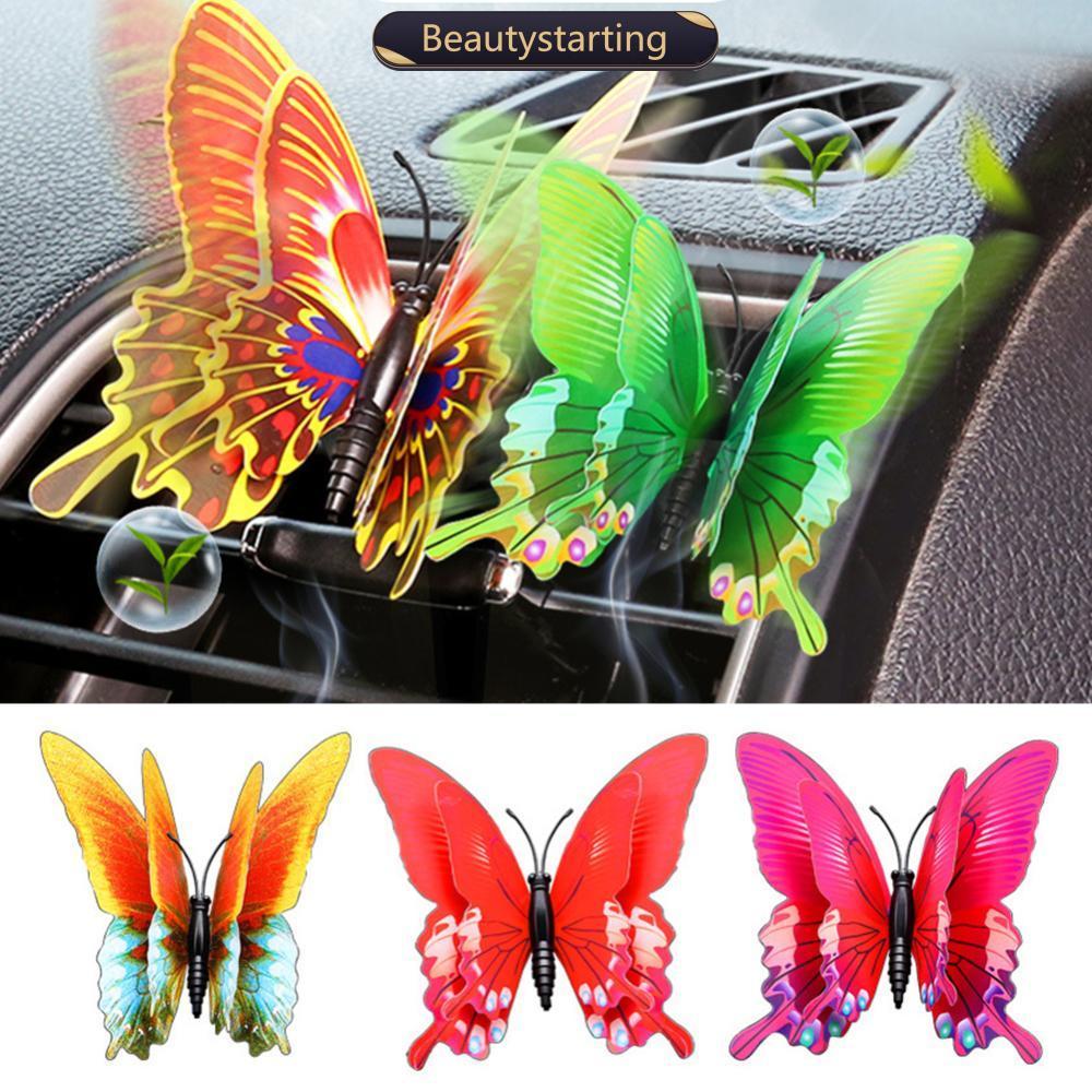 BEAUTYSTARTING Borboleta Ambientador De Carro Clip