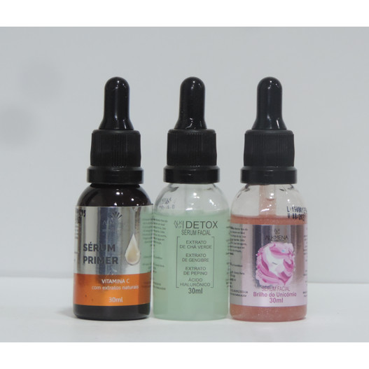 Kit 3 Sérum facial – Sérum Unicórnio 30ml