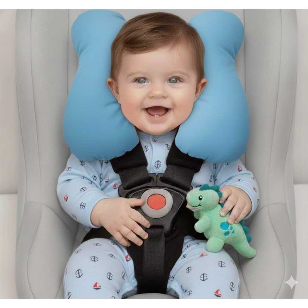 Almofada de Pescoço Bebe Conforto fofinha Apoio d