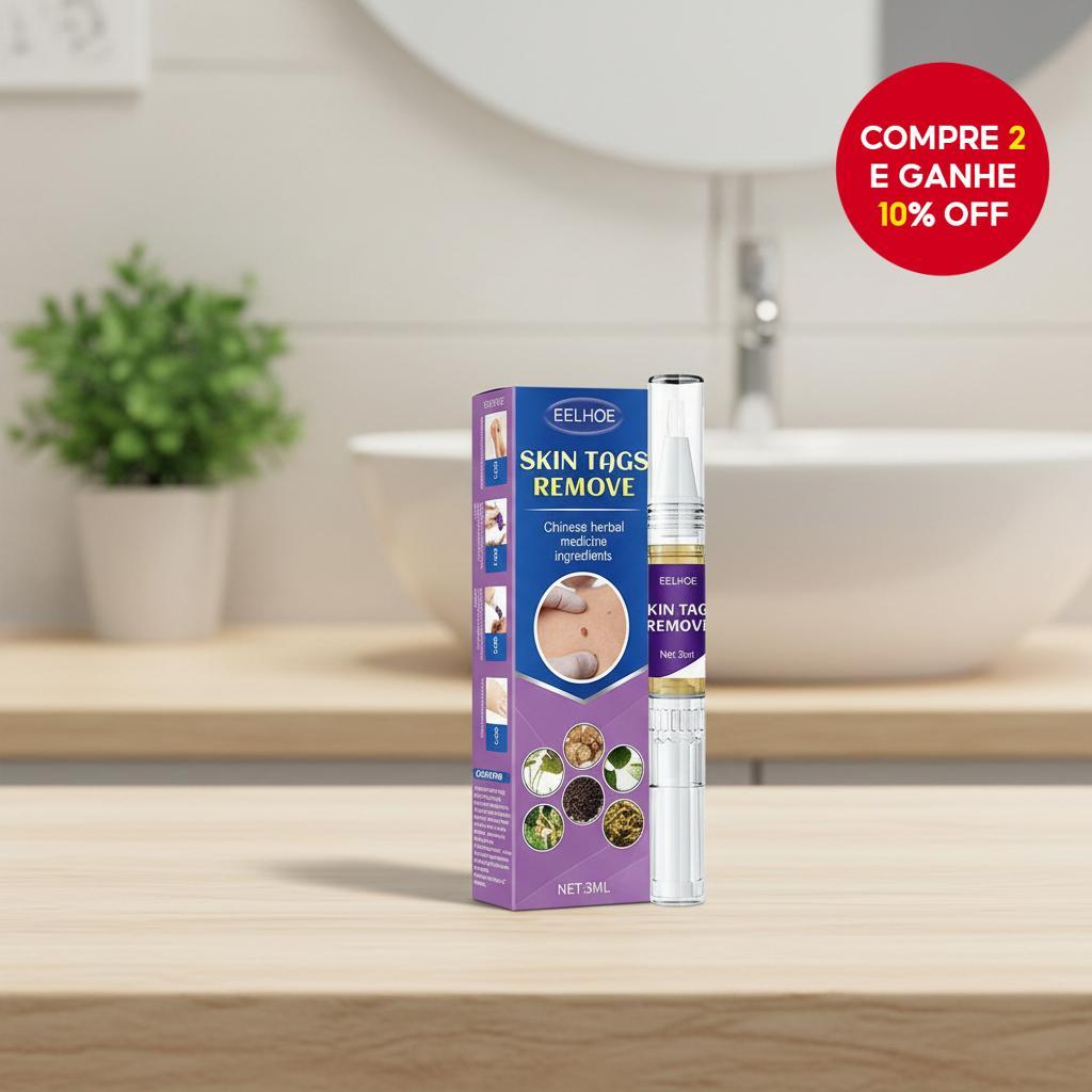 Caneta Removedora de Verrugas Líquida para Mãos,