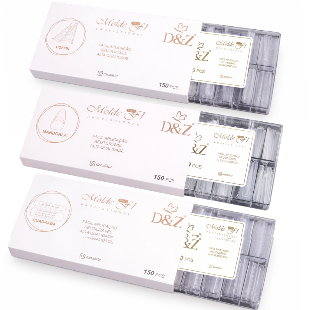 Molde F1 0mm Gringo 150pcs Formato Natural DEZ Pro