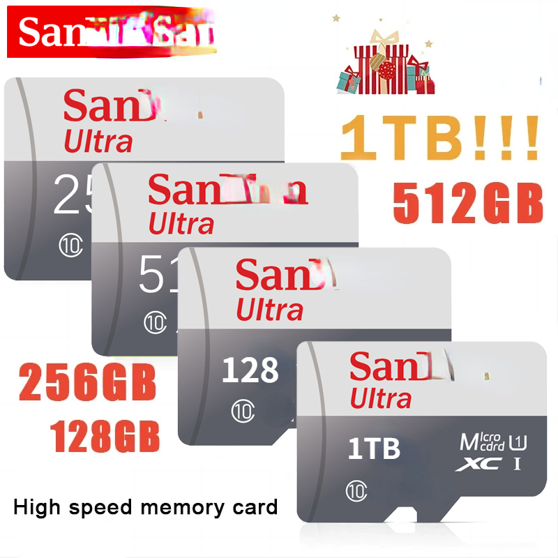 128GB 256GB 512GB 1024GB 1TB 100MB/s Cartões De M