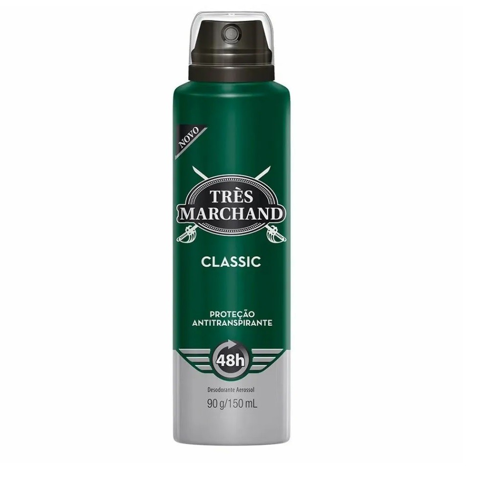 Desodorante Aerosol Très Marchand Classic 150ml