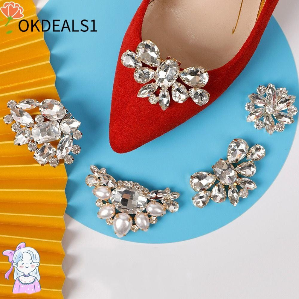 OKDEALS 2 Peças De Clipe De Sapato De Salto Alto 