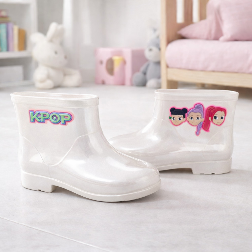 Galocha Infantil Menina Guerreira Feminina Kpop Cr