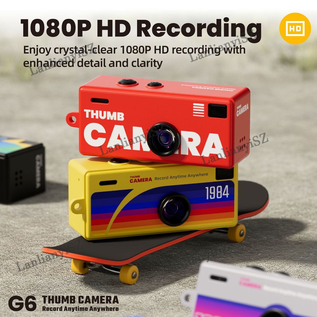 Ultra Mini Câmera De Polegar G6 De Alta Definiç�