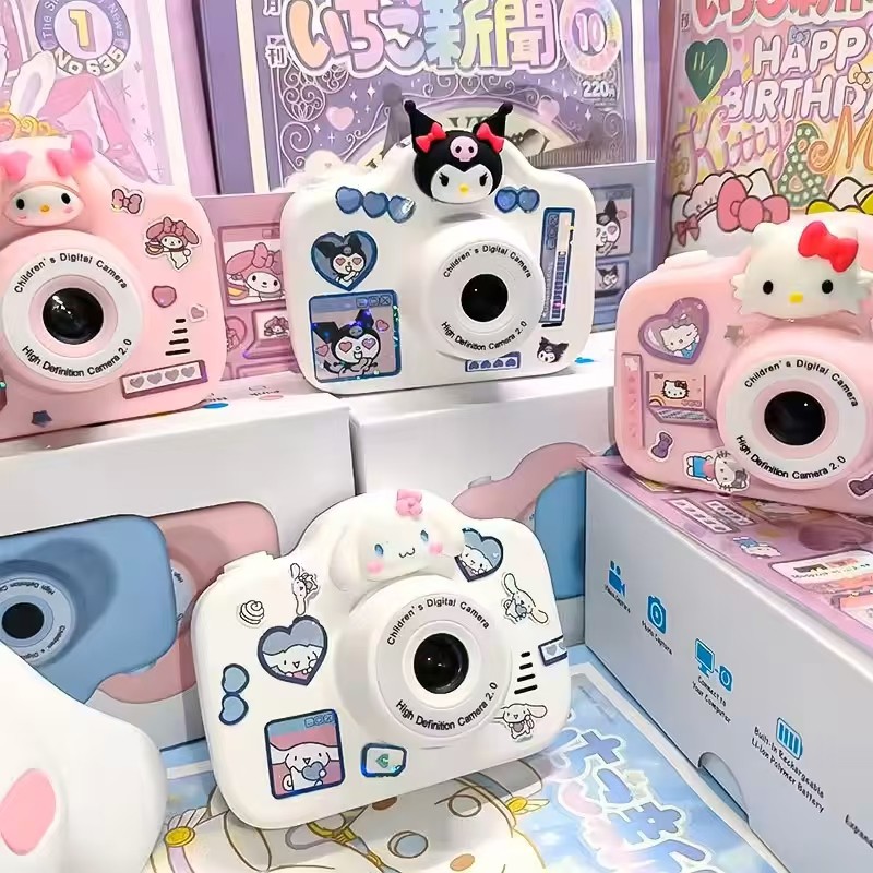 Hello Kitty My Melody Câmera Pequena Kawaii Padr�