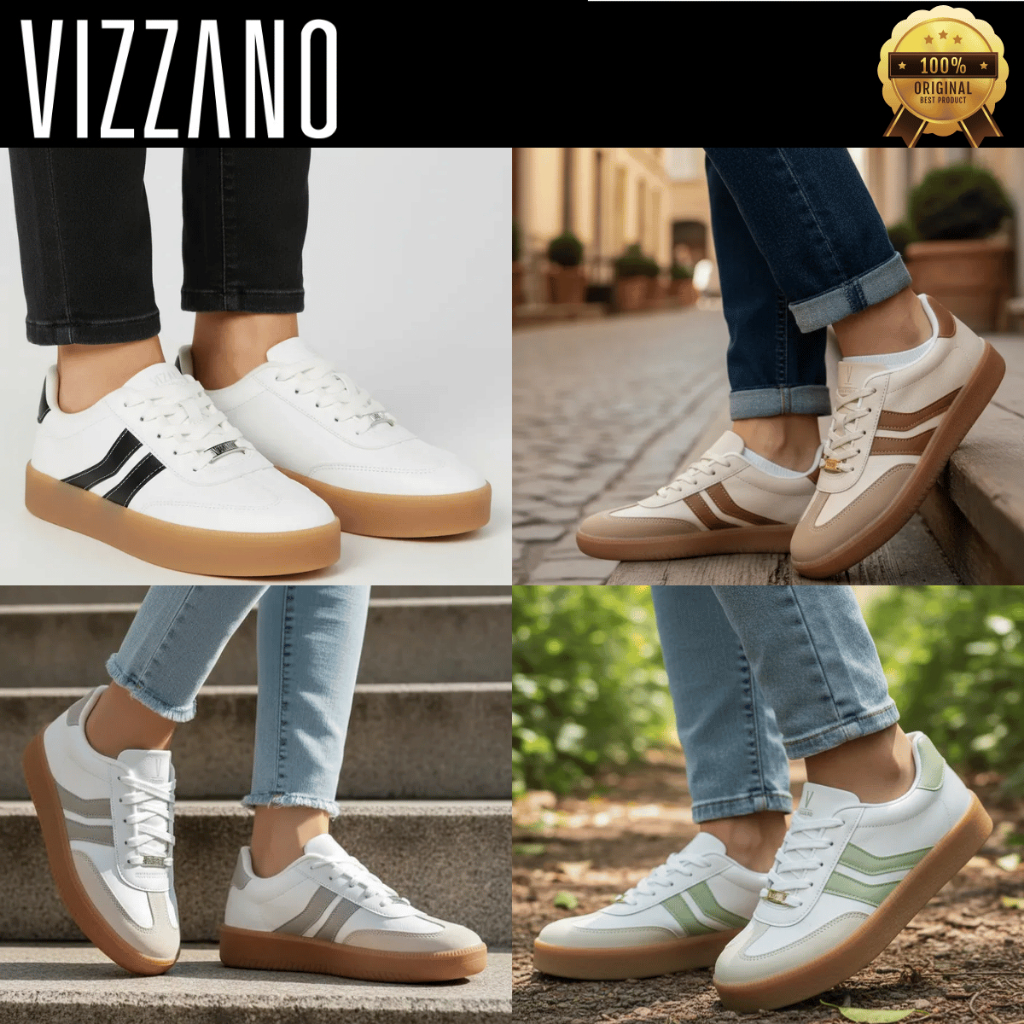 Tênis Sneaker Feminino Vizzano Flatform Casual St