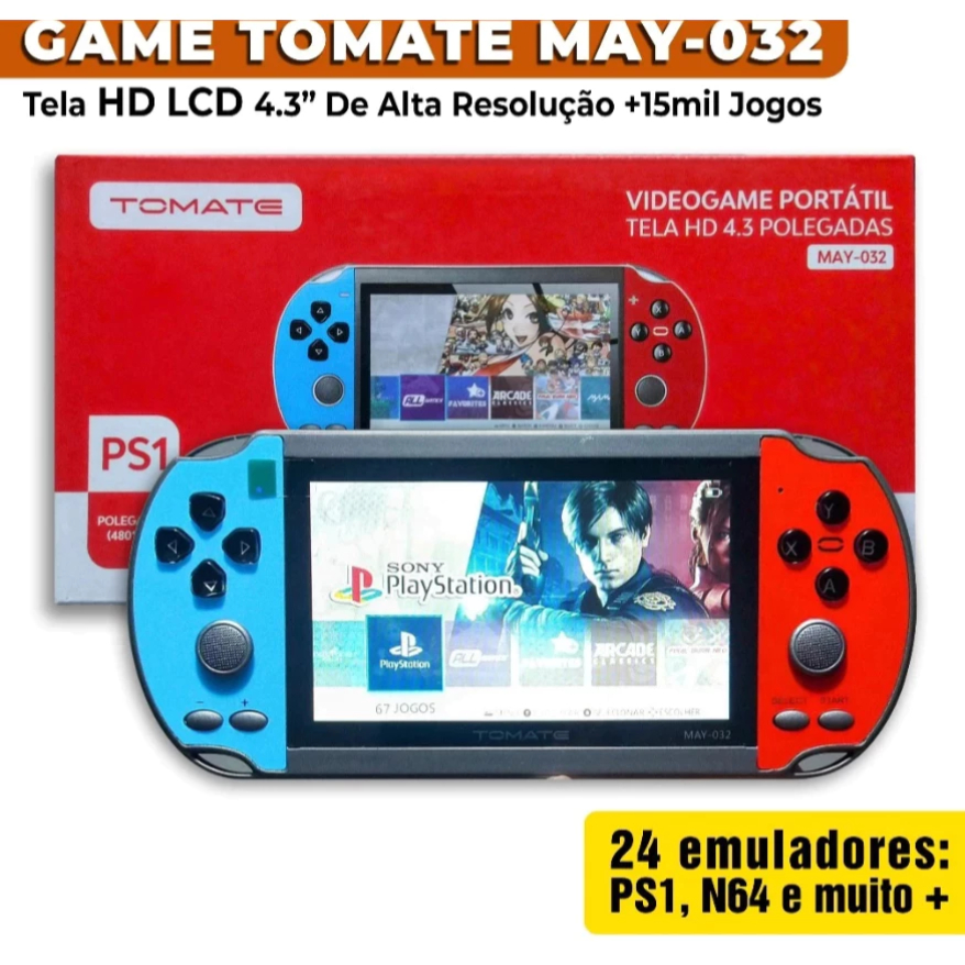 Vídeo Game Portátil Ps1 N64 100% Original