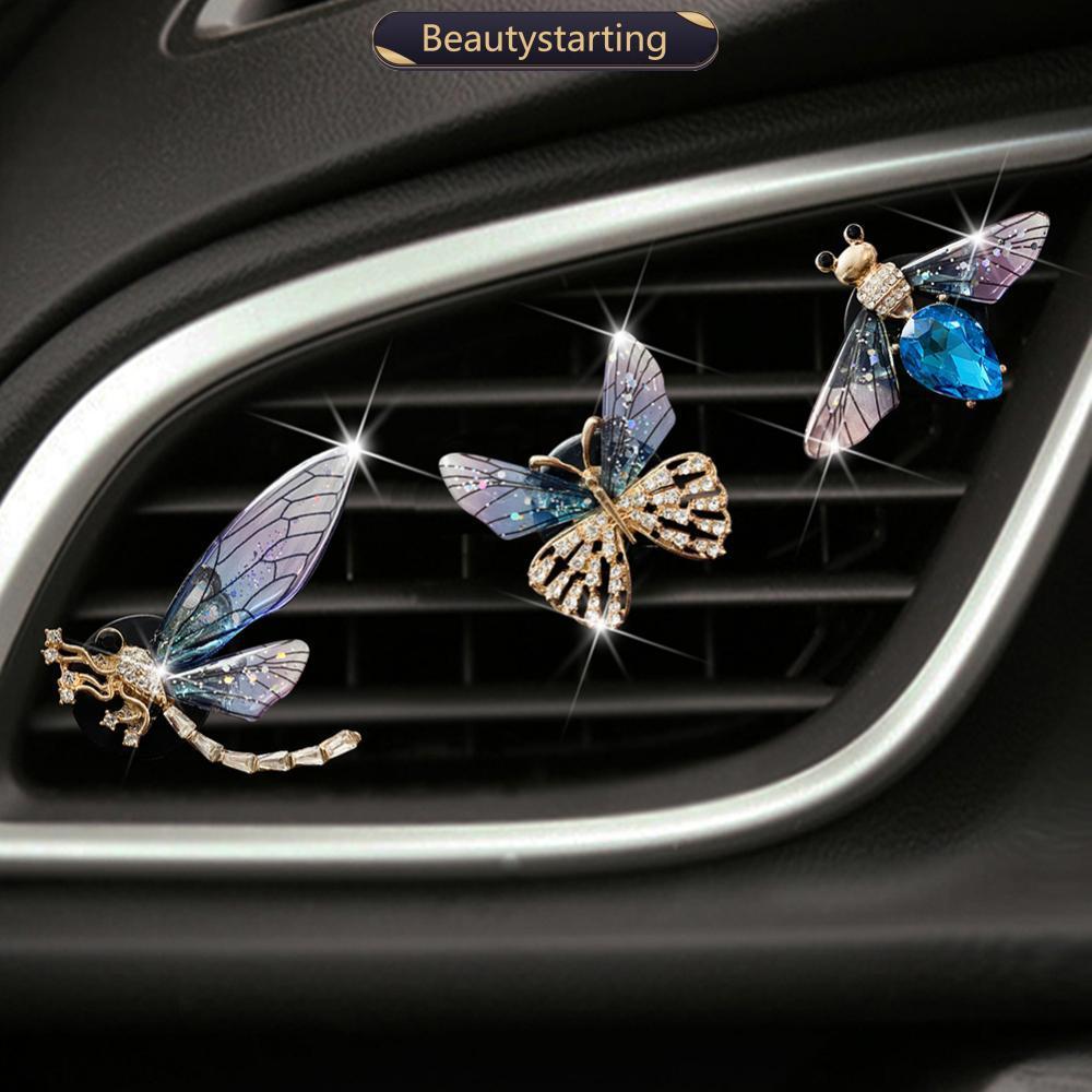 BEAUTYSTARTING Clipe De Perfume De Carro De Metal 